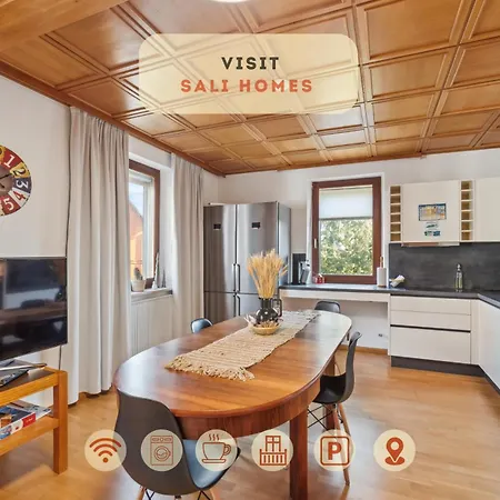 Sali Homes K39 Monte-carlo -spacious 6-bedroom With Terrace And Garden Views In Ideal For Groups Apartment *